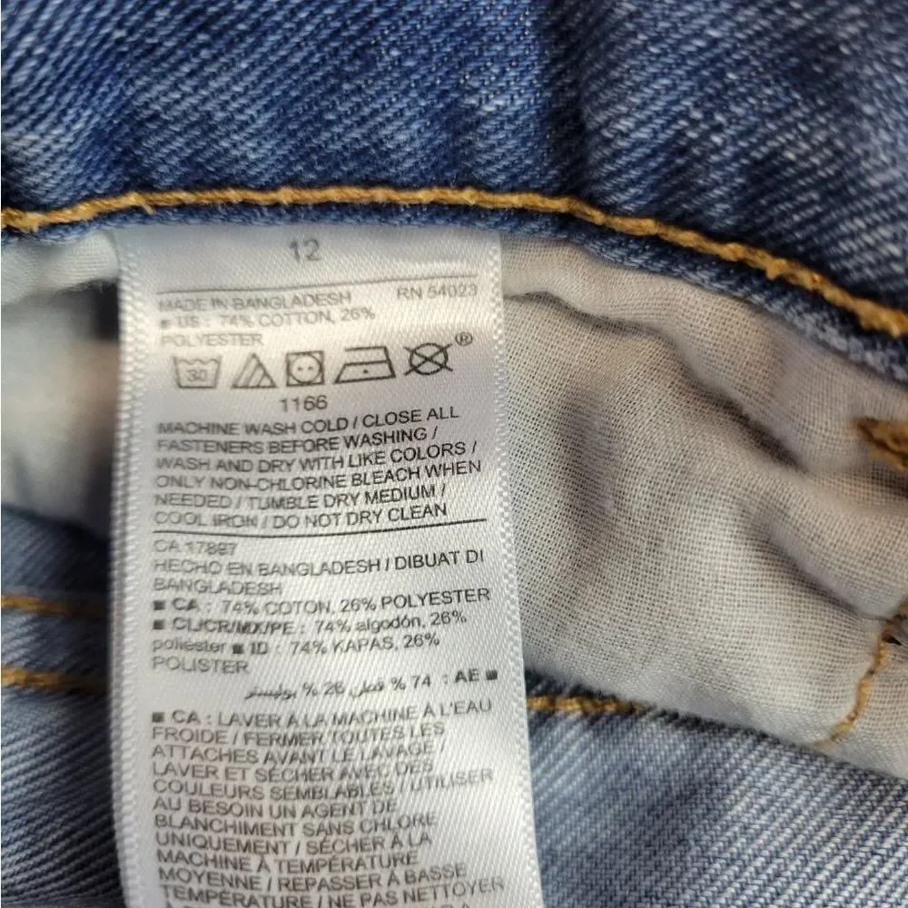 Old Navy denim shorts 12 youth